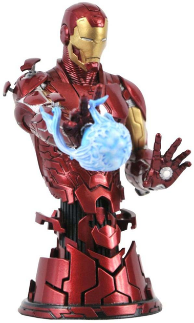 Бюст Diamond Select Toys Marvel Comic Iron Man масштаб 1:7 15 см (699788841358) - зображення 2