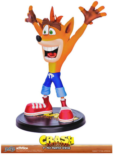 Фігурка First 4 Figures Crash Bandicoot N Sane Trilogy 23 см (5060316621004) - зображення 3
