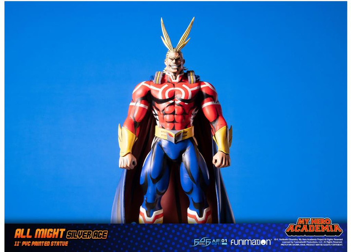 Figurka First 4 Figures My Hero Academia All Might Silver Age 28 cm (5060316622858) - obraz 2