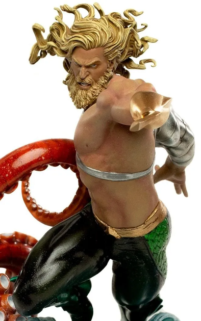 Figurka Iron Studios Deluxe DC Comics Aquaman skala 1:10 26 cm (609963127863) - obraz 4