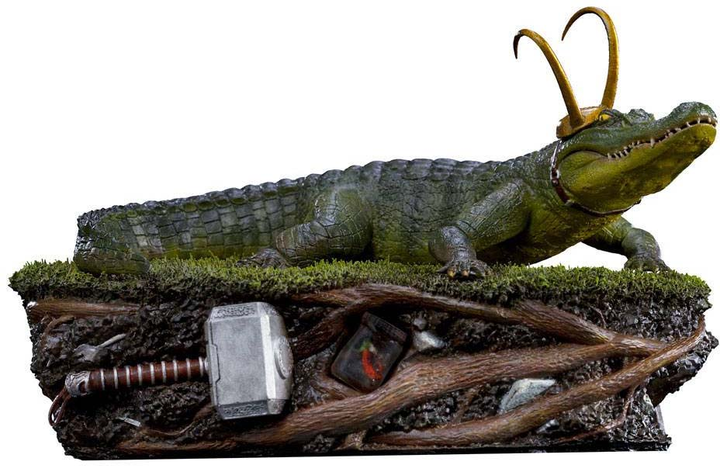 Figurka Iron Studios Loki Alligator Loki skala 1:10 (609963129256) - obraz 1