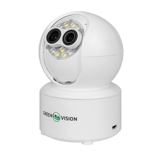 Бездротова поворотна камера GreenVision GV-193-GM-DIG40-10 5х PTZ з двома об'єктивами - зображення 3