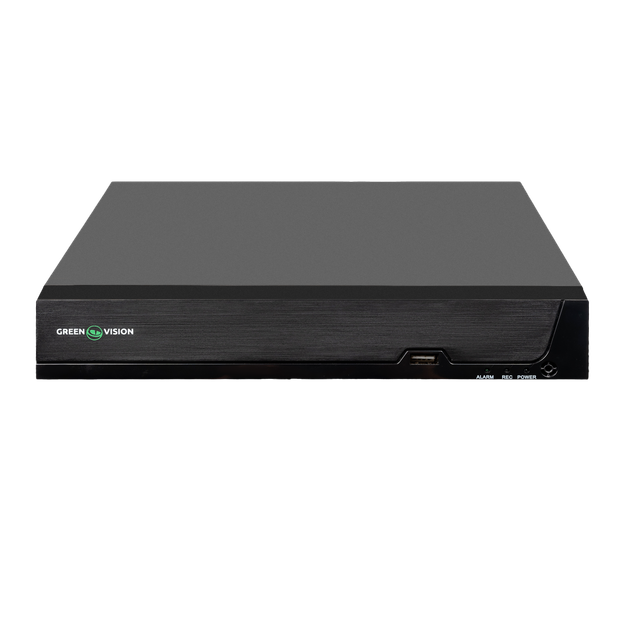 IP відеореєстратор 10-канальний 8MP NVR GreenVision GV-N-S024/08 (8POE) (Lite) - изображение 3