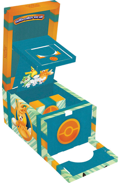Набір аксесуарів Pokemon Trading Card Spanish Pokemon Treasure Chest Collectable Card Game (820650504679) - зображення 3