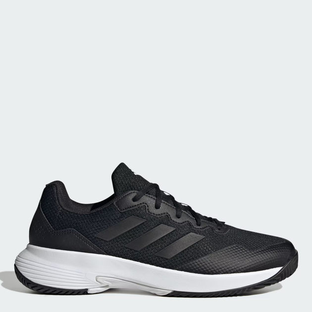 Мужские кроссовки для тенниса Adidas Gamecourt 2 M IG9567 44.5 (10UK) 28.5 см Cblack/Cblack/Grefou (4066756667467) 