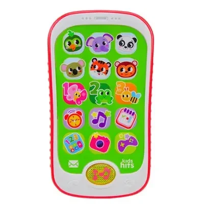 Іграшка Smart phone Kids hits Музичний розвиваючий телефон "Яскравий зоопарк" (KH03/004) - изображение 2