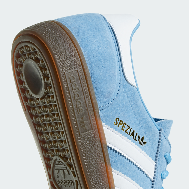 Мужские кеды низкие Adidas Handball Spezial BD7632 44.5 (10UK) 28.5 см Ltblue/Ftwwht/Gum5 (4060512044882) - изображение 8