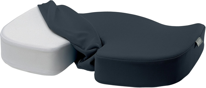 Подушка для крісла Leitz Ergo Cosy ортопедична 35.5 x 7.5 x 45.5 см Сіра (4002432129577) - зображення 5