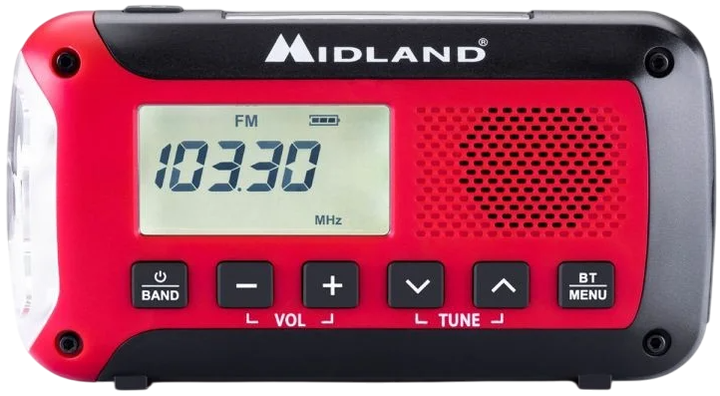 Акустична система MidLand ER250BT Black/Red (8011869206337) - зображення 4