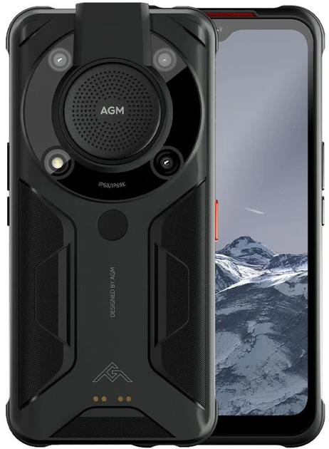 Смартфон AGM Glory G1 (8+256GB) Black - Фото 2 Смартфон AGM Glory G1 (8+256GB) Black - зображення 2