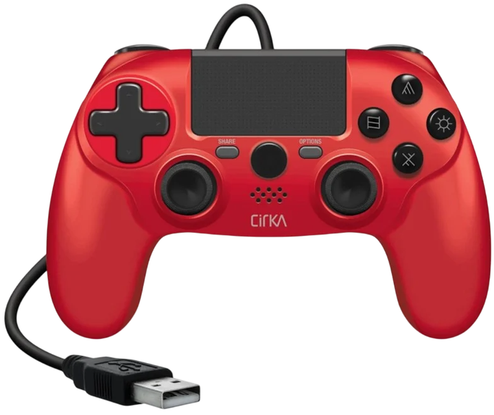 Kontroler HYPERKIN Nuforce Wired Controller Red (0810007713144) - obraz 1