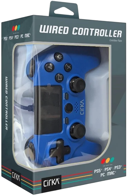 Kontroler HYPERKIN Nuforce Wired Controller Blue (0810007713137) - obraz 5