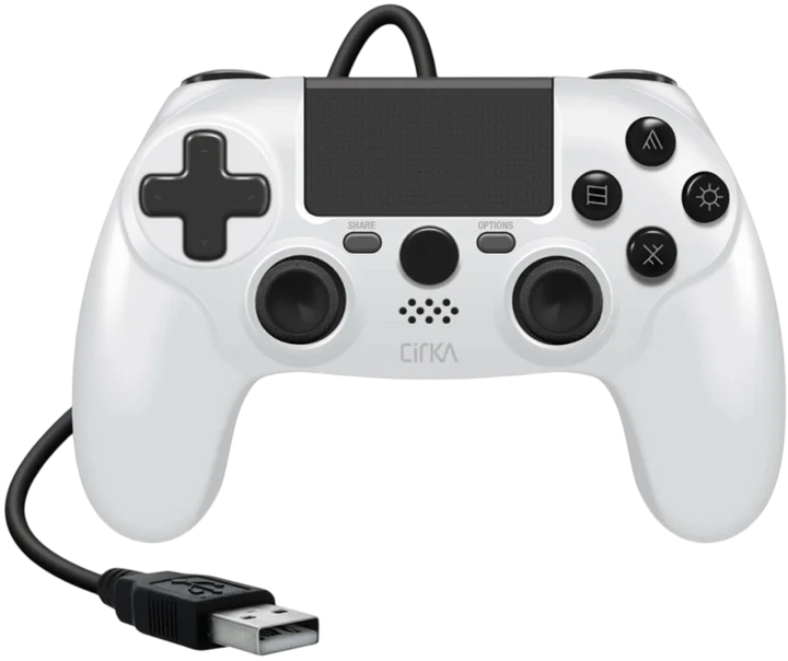 Контролер HYPERKIN Nuforce Wired Controller White (0810007713151) - зображення 1