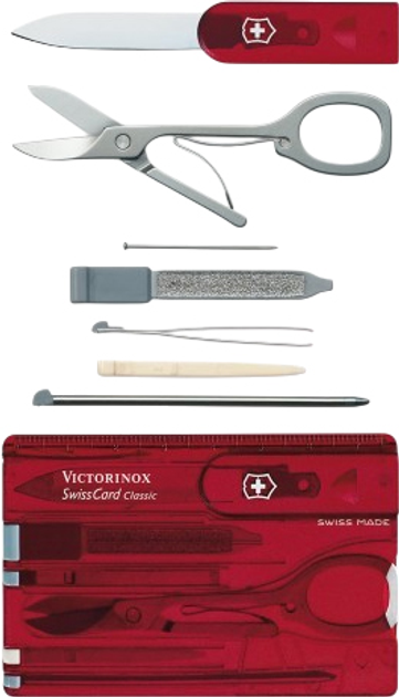Мультитул Victorinox SwissCard (7100.T) - зображення 1