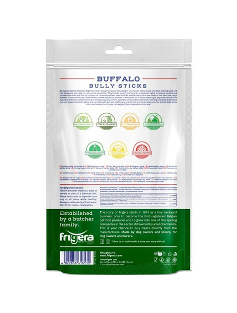 Smakołyk dla psów Frigera Natural Dog Chews pałeczki do żucia z bizona 200 gr (4022858618530) - obraz 3