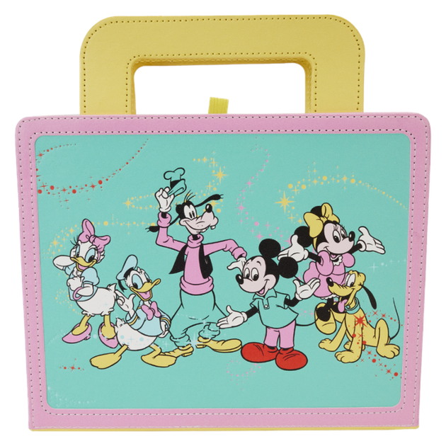 Notatnik Loungefly Disney 100th Anniversary Mickey and Friends 20 x 12.5 cm (671803479548) - obraz 1