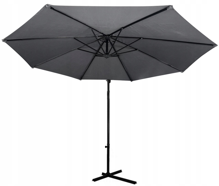 Parasol ogrodowy Nuforma KJF3587 Sola Szary (04K KJF3587SZ) - obraz 3