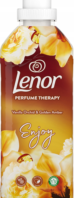 Płyn do płukania tkanin Lenor Vanilla Orchids&Golden Amber Enjoy 6x925 ml (8700216072915) - obraz 1