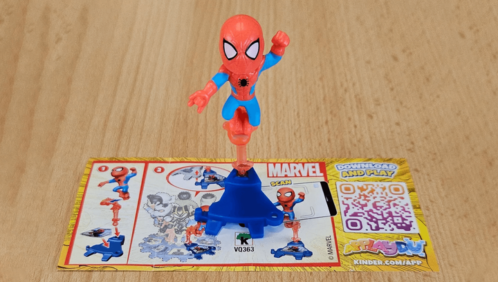 Набір Шоколадне Яйце Kinder 36шт Surprise Marvel 20g - Фото 7 Набір Шоколадне Яйце Kinder 36шт Surprise Marvel 20g - зображення 7