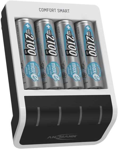 Ładowarka Ansmann Comfort Smart + 4 x AA 2100 mAh (4013674171835) - obraz 3