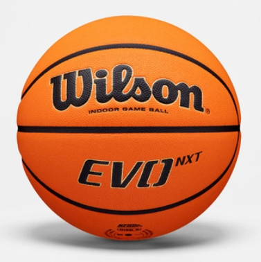 М'яч баскетбольний Wilson Evo NXT fiba game ball - Фото 1 М'яч баскетбольний Wilson Evo NXT fiba game ball - изображение 1