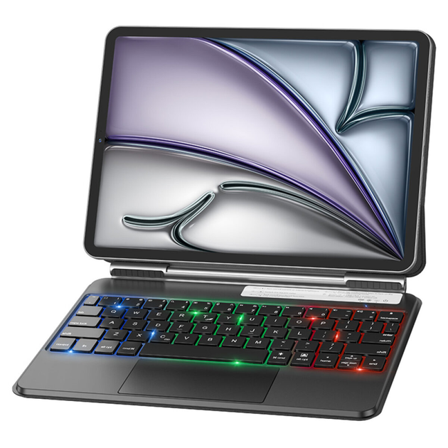 Клавіатура HOCO GM33 Smart keyboard для Pad(10.9/11 inches english version) Black (6942007631327) - зображення 3