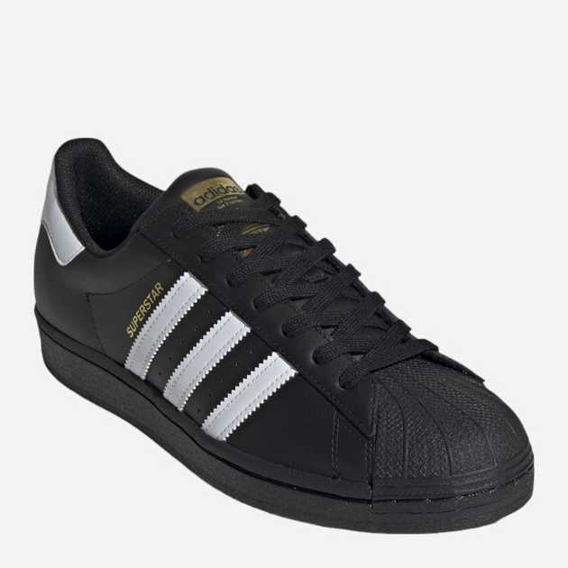 Sneakersy męskie skórzane adidas Originals Superstar 2.0 EG4959 40.5 (7UK) Czarne (4062051415420) - obraz 2