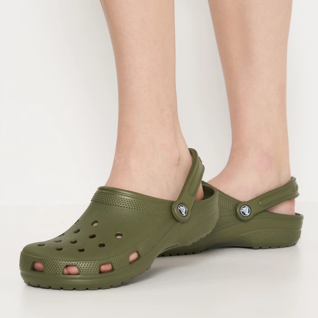Мужские кроксы Crocs Jibbitz Classic 10001-309 39-40 (M7/W9) 25 см Зеленые (8411580507728) - Фото 7 Мужские кроксы Crocs Jibbitz Classic 10001-309 39-40 (M7/W9) 25 см Зеленые (8411580507728) - изображение 7