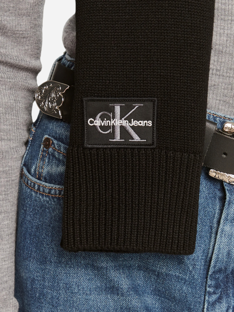 Szalik Calvin Klein K50K512457-BEH Czarny (8720639562084) - obraz 5