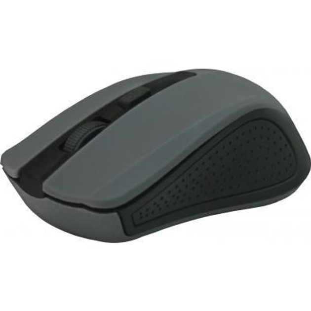 Компьютерная мышка беспроводная Defender Accura MM-935, USB, оптическая, 1600 dpi, 4 кнопки, 2xAAA, покрытие "Soft Touch" Gray/Black - изображение 3
