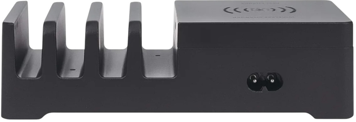 Зарядна станція Manhattan Power Delivery Charging Station with Wireless Charging Pad 55W Black (102230) - зображення 5