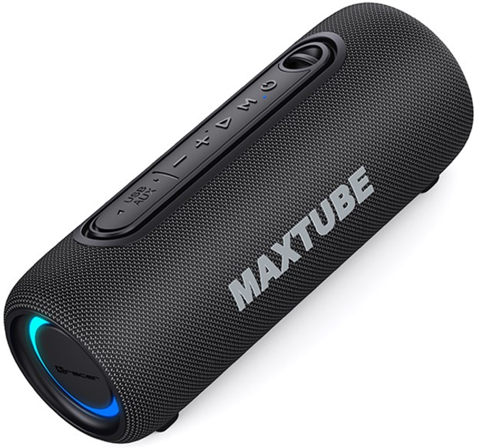 Głośnik przenośny Tracer MaxTube TWS Bluetooth Black (TRAGLO47358) - obraz 3