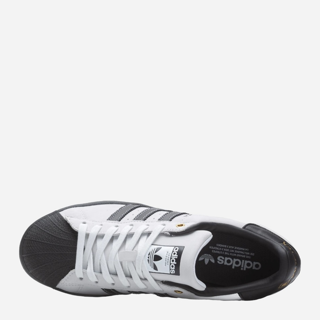 Чоловічі кеди низькі adidas Originals Superstar Gore-Tex IF6162 41.5 Чорні (4066764519536) - зображення 4