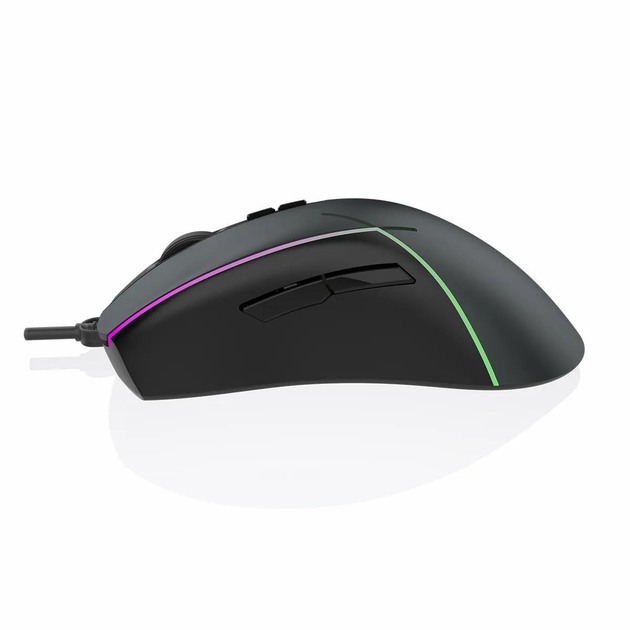 Комплект игровых клавиатуры и мыши проводной с RGB подсветкой геймерский для компьютера - изображение 4