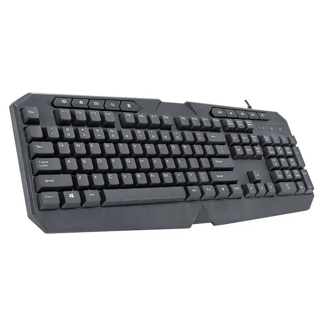 Комплект игровых клавиатуры и мыши проводной с RGB подсветкой геймерский для компьютера - изображение 8