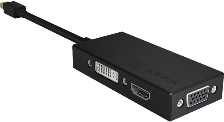 Adapter Icy Box IB-AC1032 MiniDisplayPort - HDMI / DVI-D / VGA (4250078165651) - obraz 3