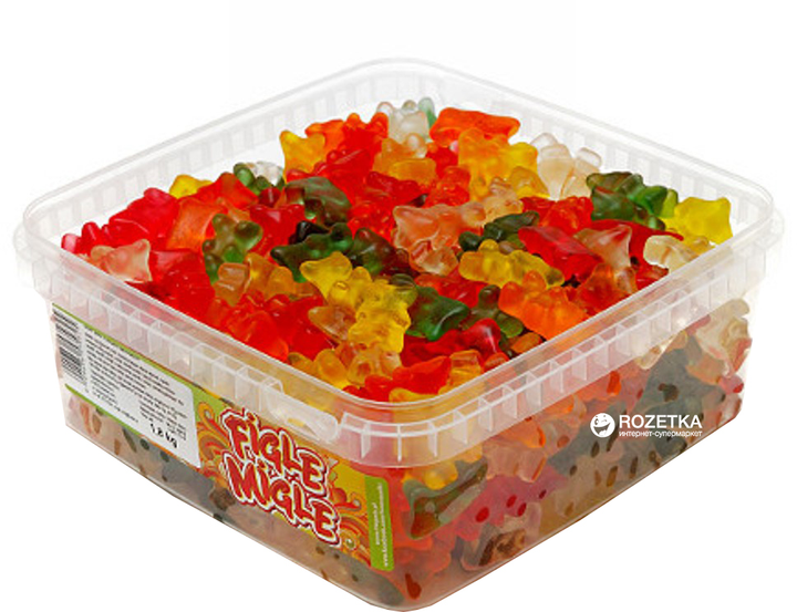Жевательные конфеты Figle Migle Медвежата 1.8 кг (5904686535625 ...