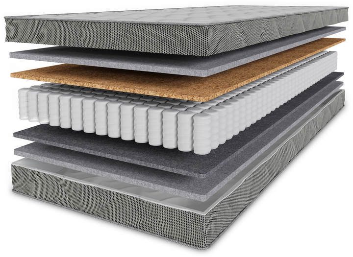 Ортопедичний матрац Smart Mattresses Moderate Lite Cocos 150x200 см (253231-150200) - зображення 3