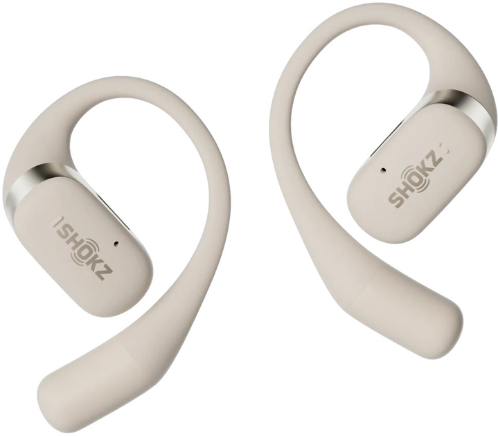 Навушники Shokz OpenFit Wireless Type-C White (T910-ST-BG) - зображення 1