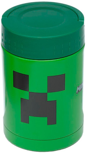 Termos obiadowy Puckator Minecraft Creeper 500 ml (5055071778148)   - obraz 1