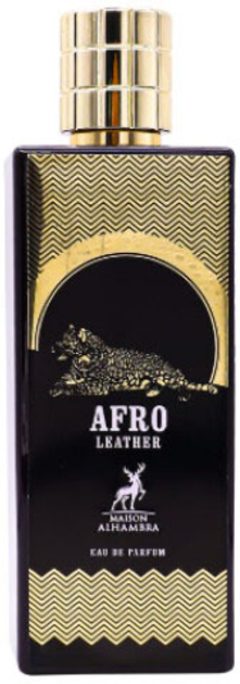 Woda perfumowana męska Maison Alhambra Afro Leather 80 ml (6291108736081) - obraz 1