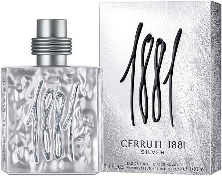 Woda toaletowa męska Cerruti 1881 Silver 100 ml (5050456523726) - obraz 1