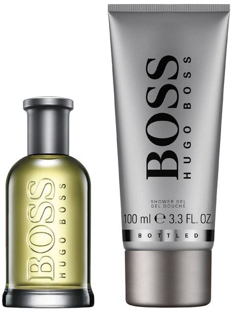 Zestaw męski Hugo Boss Boss Bottled No 6 Woda toaletowa 50 ml + Żel pod prysznic 100 ml (3616304197796) - obraz 1