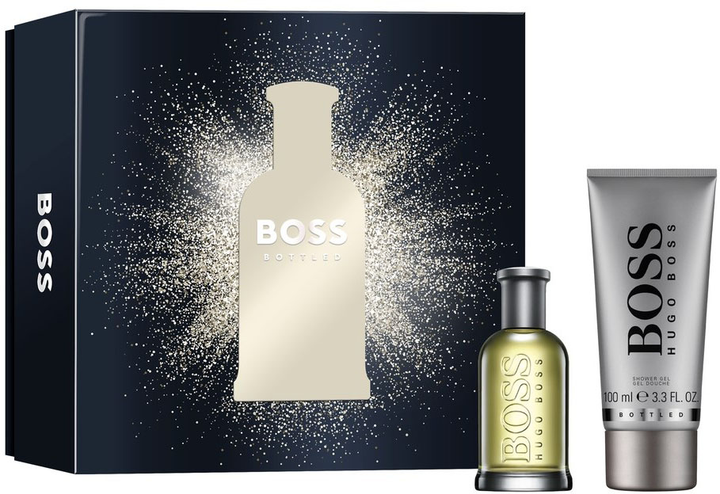 Zestaw męski Hugo Boss Boss Bottled No 6 Woda toaletowa 50 ml + Żel pod prysznic 100 ml (3616304197796) - obraz 2