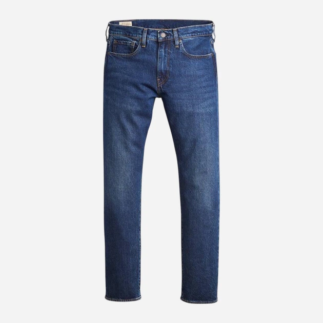 Jeansy męskie slim fit Levi's 502 Taper 29507-1460 33-32 Ciemnogranatowe (5401157270974) - obraz 5
