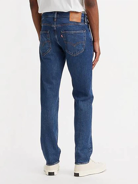 Jeansy męskie slim fit Levi's 502 Taper 29507-1460 36-32 Ciemnogranatowe (5401157271025) - obraz 2