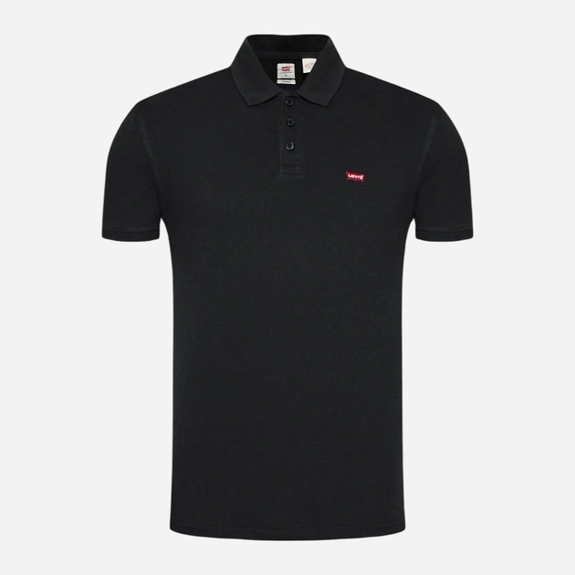 Koszulka polo męska elegancka Levi's Hm Pique 35883-0007 2XL Czarna (5400970028823) - obraz 3