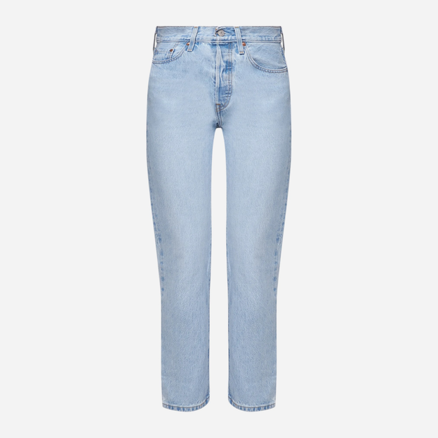 Jeansy damskie regular fit z wysokim stanem Levi's 501 Crop 36200-0124 30-30 Jasnoniebieskie (5400898355216) - obraz 5