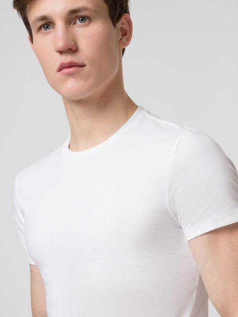 Zestaw koszulek męskich 2 szt Levi's Slim Crewneck 79541-0000 2XL Biały (5400816578598) - obraz 5