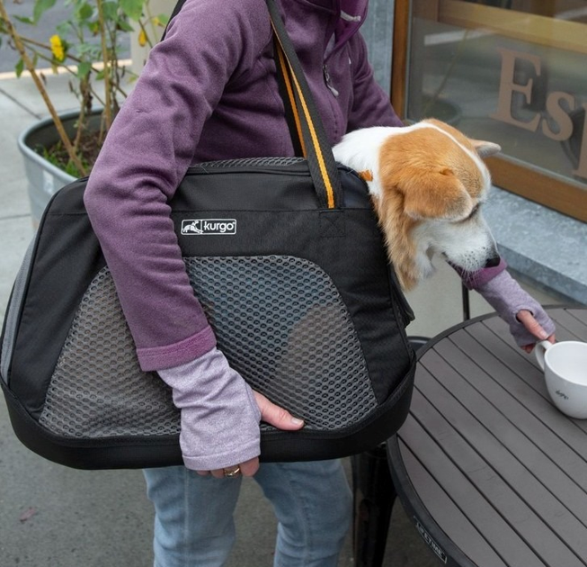 Torba transportowa dla psa Kurgo size L czarna (0813146018361) - obraz 3